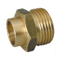 Enlace  soldar Cu 12  - M1/2"
